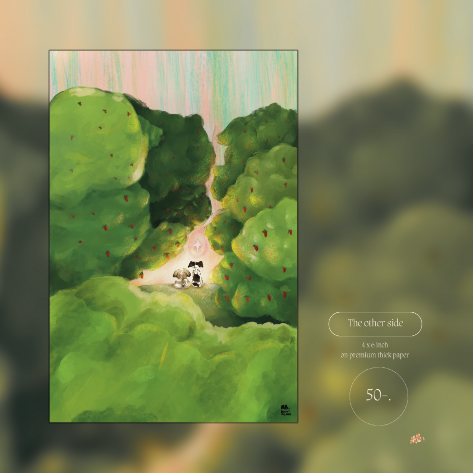 Art-print : The other side