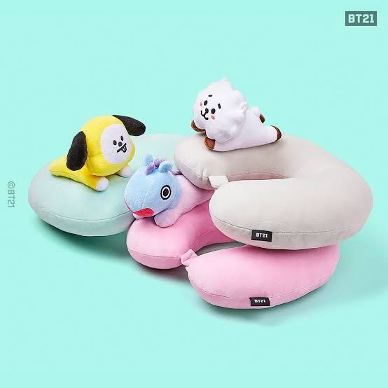 พร้อมส่ง🎉หมอนรองคอ Neck pillow BT21 ของแท้100%