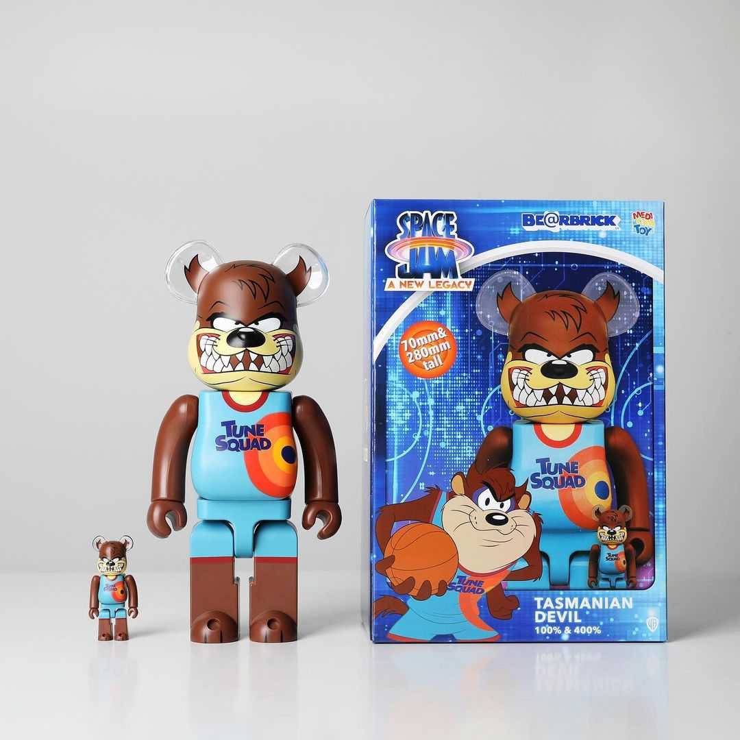 Be@rbrick Tasmanian Devil Space Jam 2 100%+400% | LINE SHOPPING