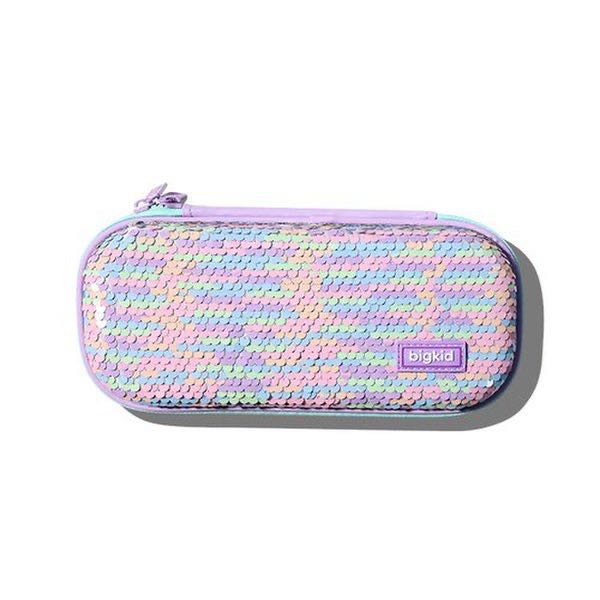 BIGKID HARDTOP POUCH (Half  pastel rainbow)