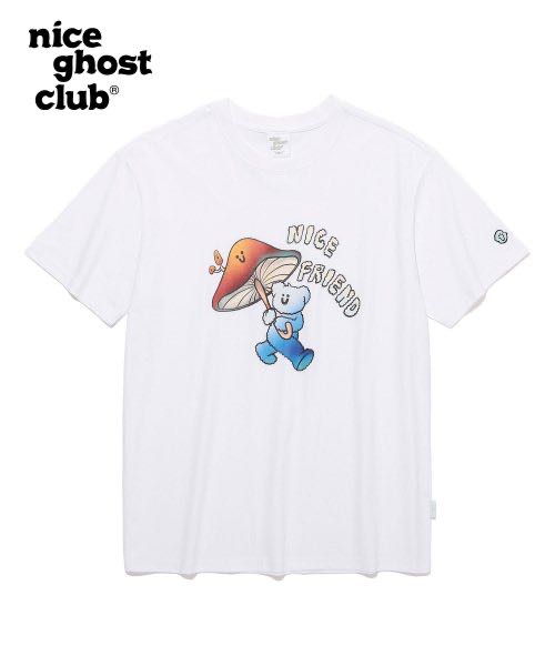 (พร้อมส่ง) Nice ghost club t-shirt
