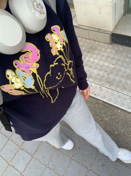 (พร้อมส่ง) nice ghost club sweatshirts