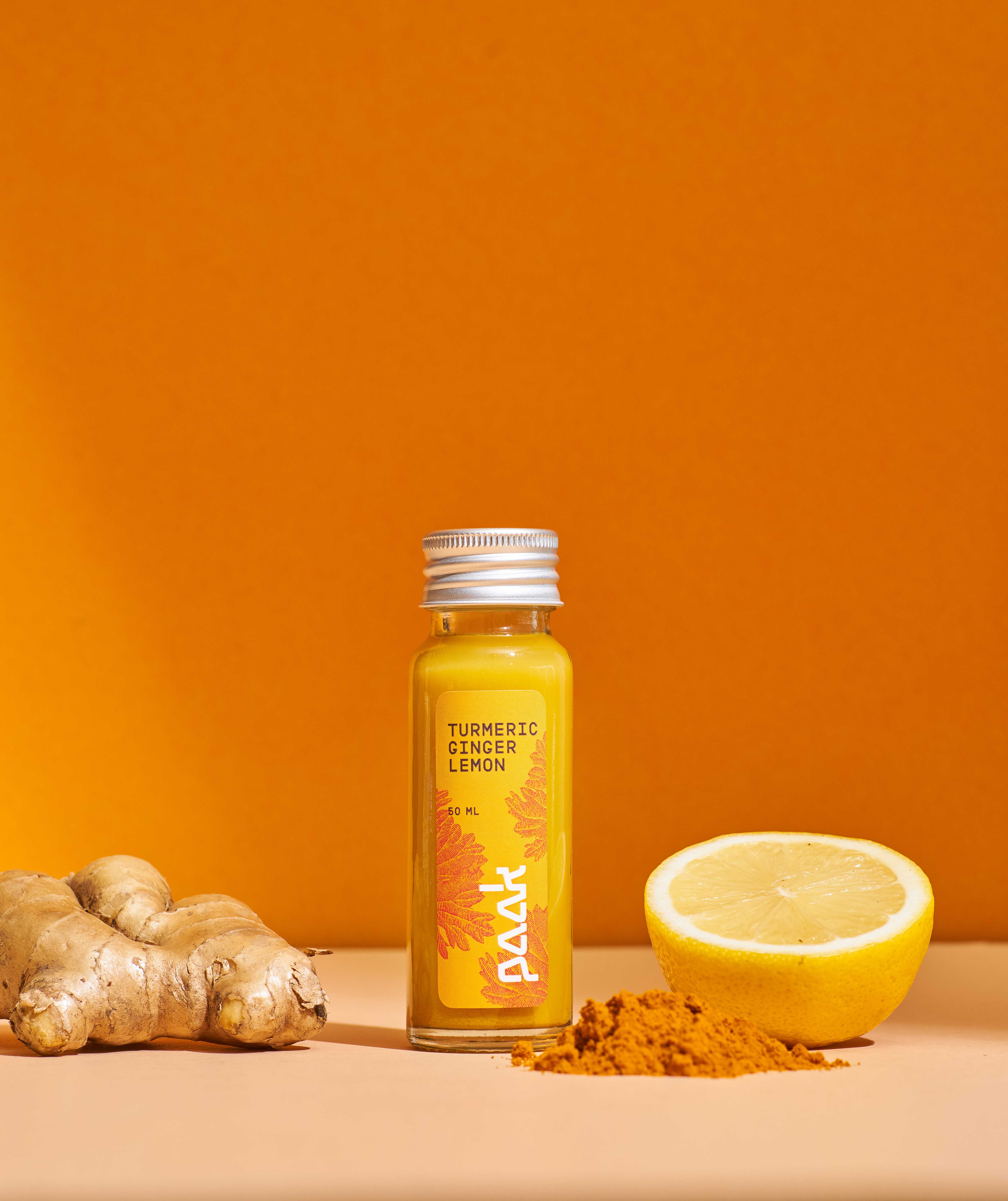 Turmeric Ginger Lemon Shot