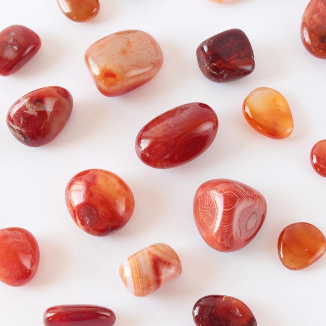 Carnelian Tumbled