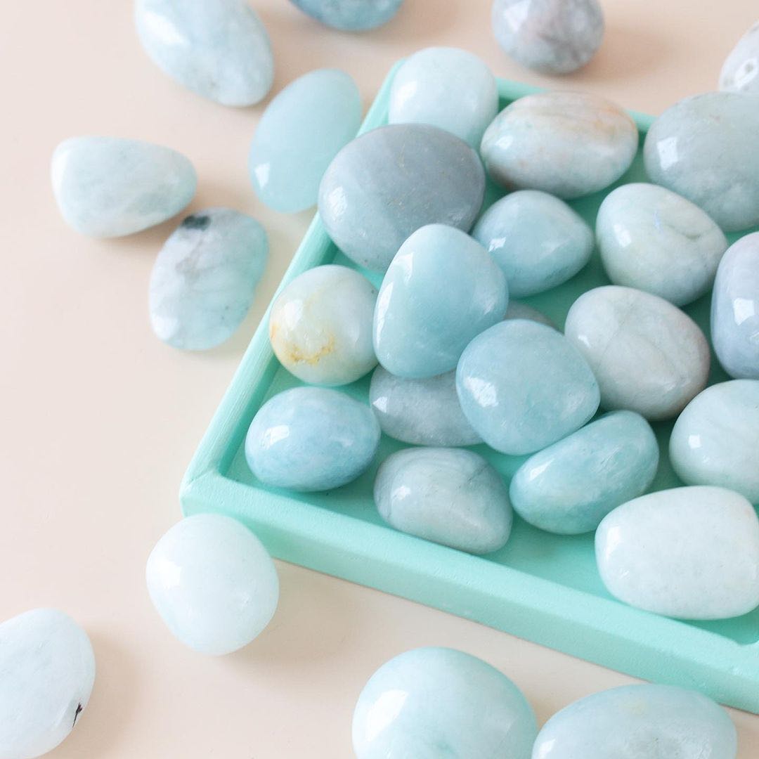 Aquamarine Tumbled