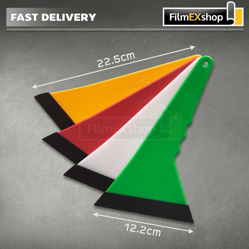เกียงรีดฟิล์ม เครื่องมือช่างฟิล์ม 3M BOSS 22.5х12.5cm