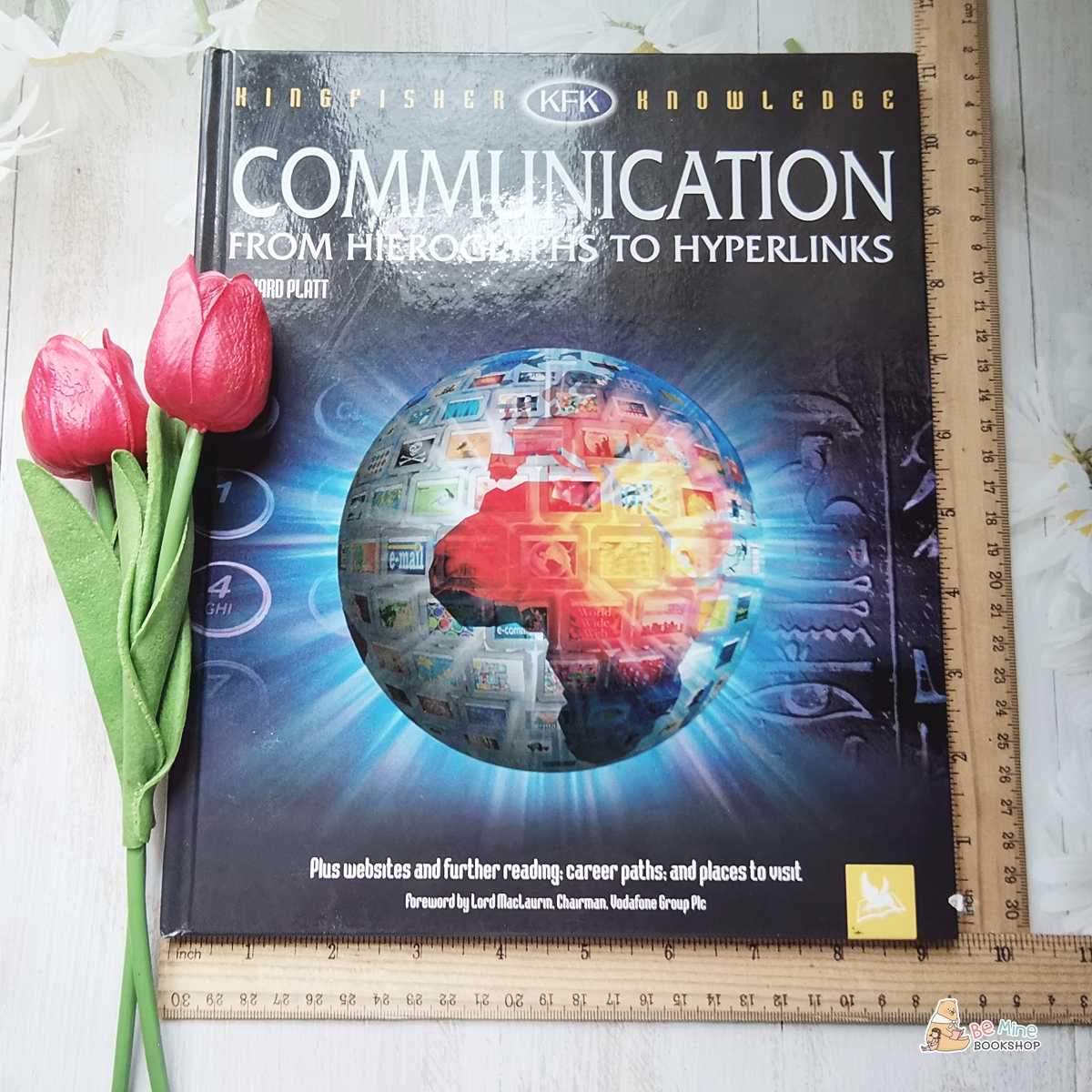ประวัติการสื่อสาร║Communication║★มือสอง ★ปกแข็ง 📌รอยขาดเล็ก ๆ ที่ปก