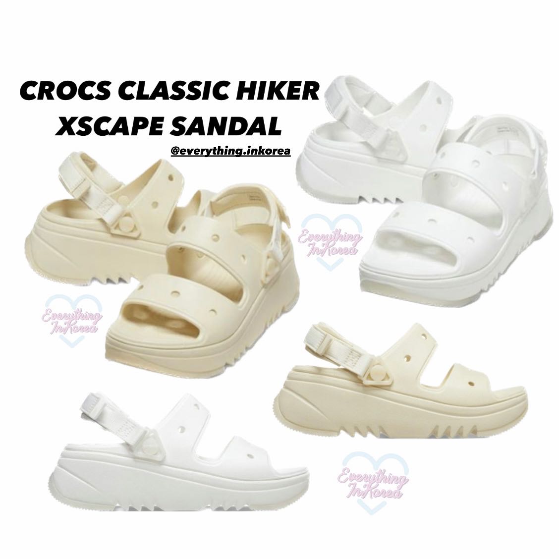 (พรีออเดอร์&พร้อมส่ง) CROCS CLASSIC HIKER XSCAPE SANDAL