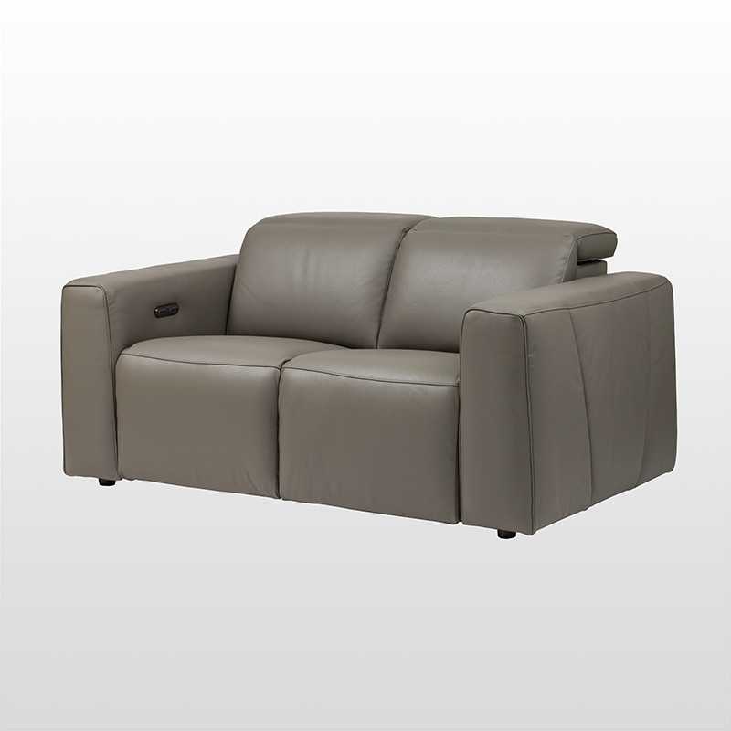 Modernform โซฟา KHLOE RECLINER ปรับไฟฟ้า 2S หุ้มหนังแท้