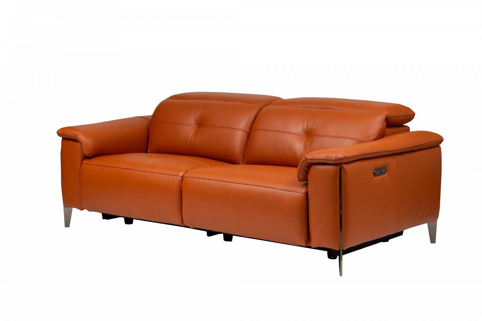 Modernform โซฟา KAHLEN RECLINER ปรับไฟฟ้า 3S หุ้มหนังแท้