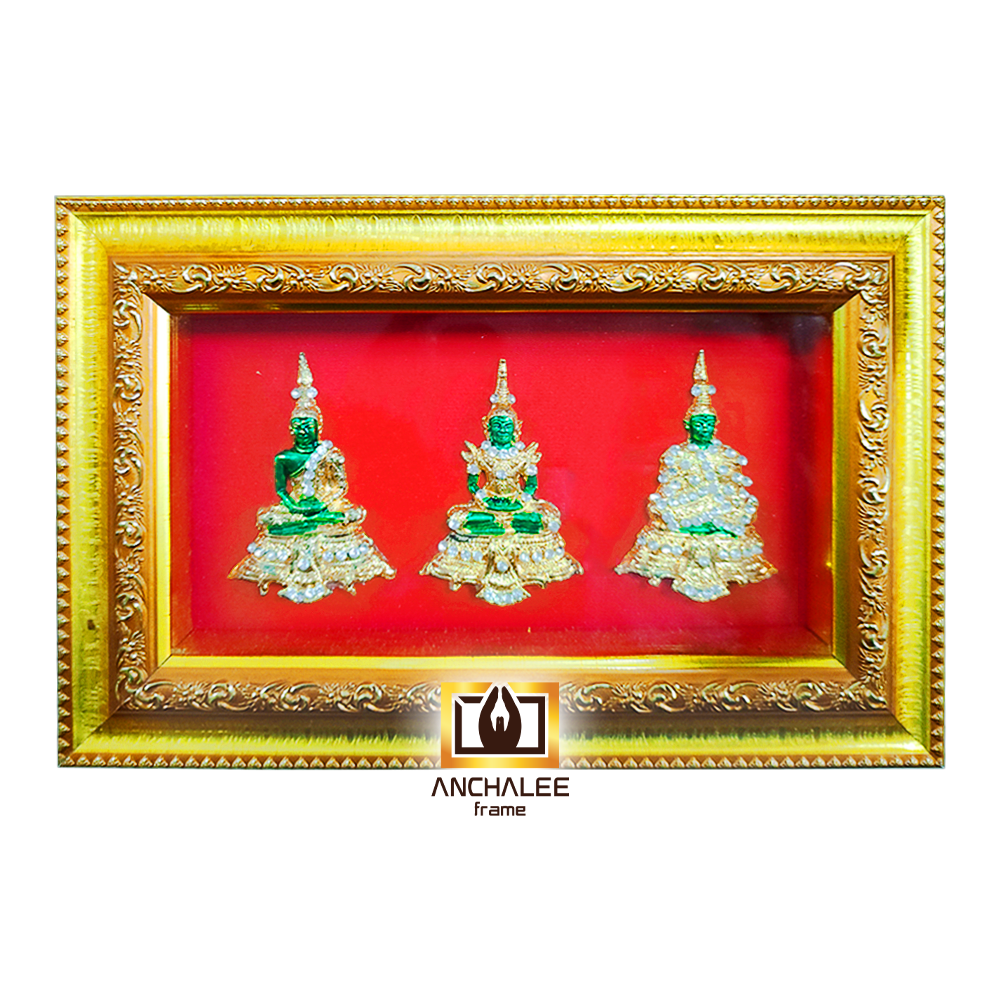 กรอบรูป พระแก้วมรกต3ฤดู 4x7 นิ้ว