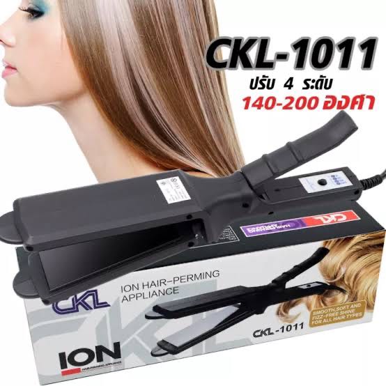 เครื่องรีดผม ckl 1011(ไม่มีฟัน)