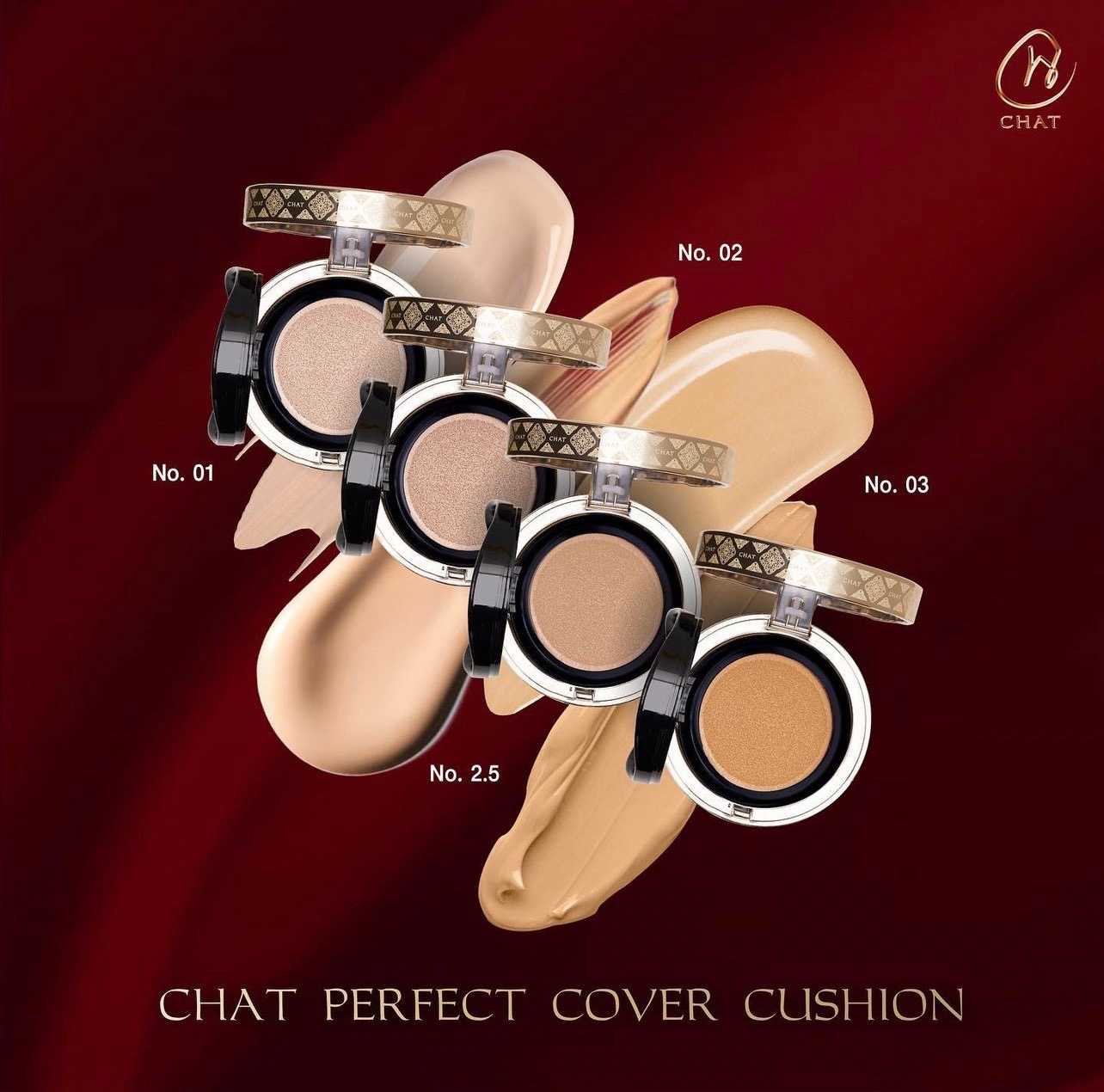 CHAT : คุชชั่น (CHAT Perfect Cover Cushion)