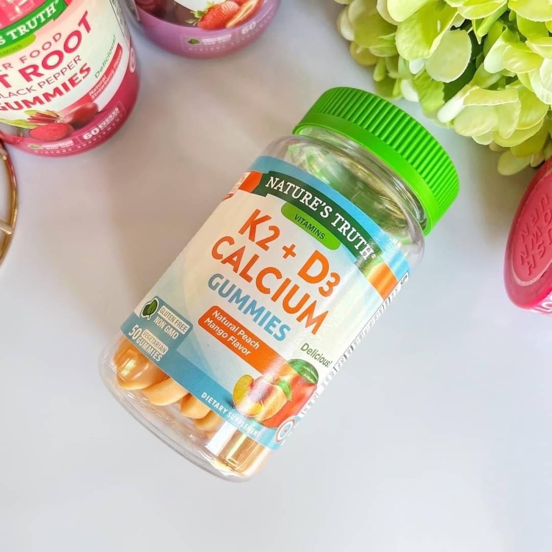 Nature's Truth K2 + D3 Calcium 50 เม็ด