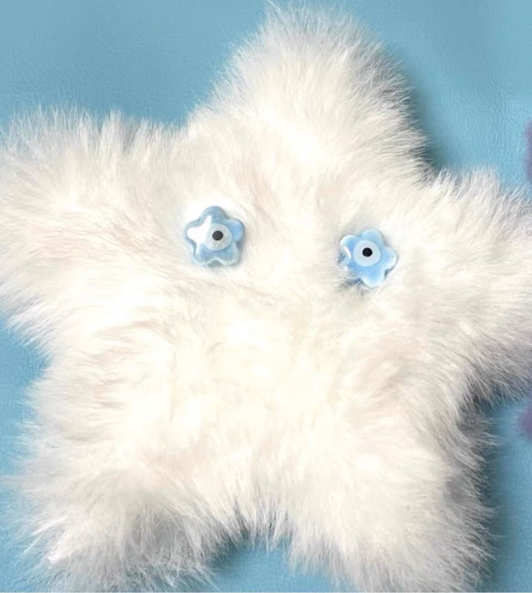 freetrader star fluffy necklace ♡