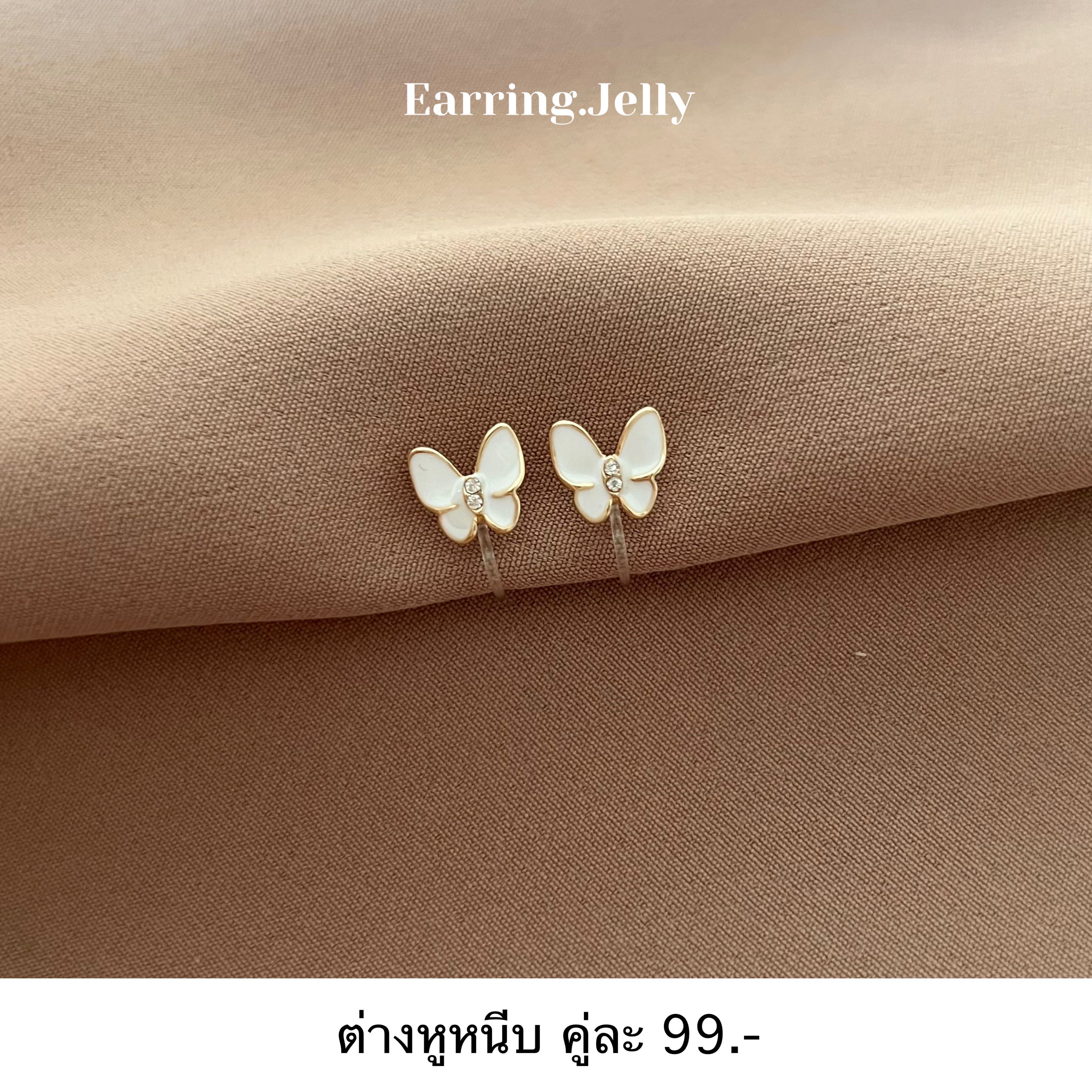 ✨☁️ ผีเสื้อขาวเล็ก แป้นใส 