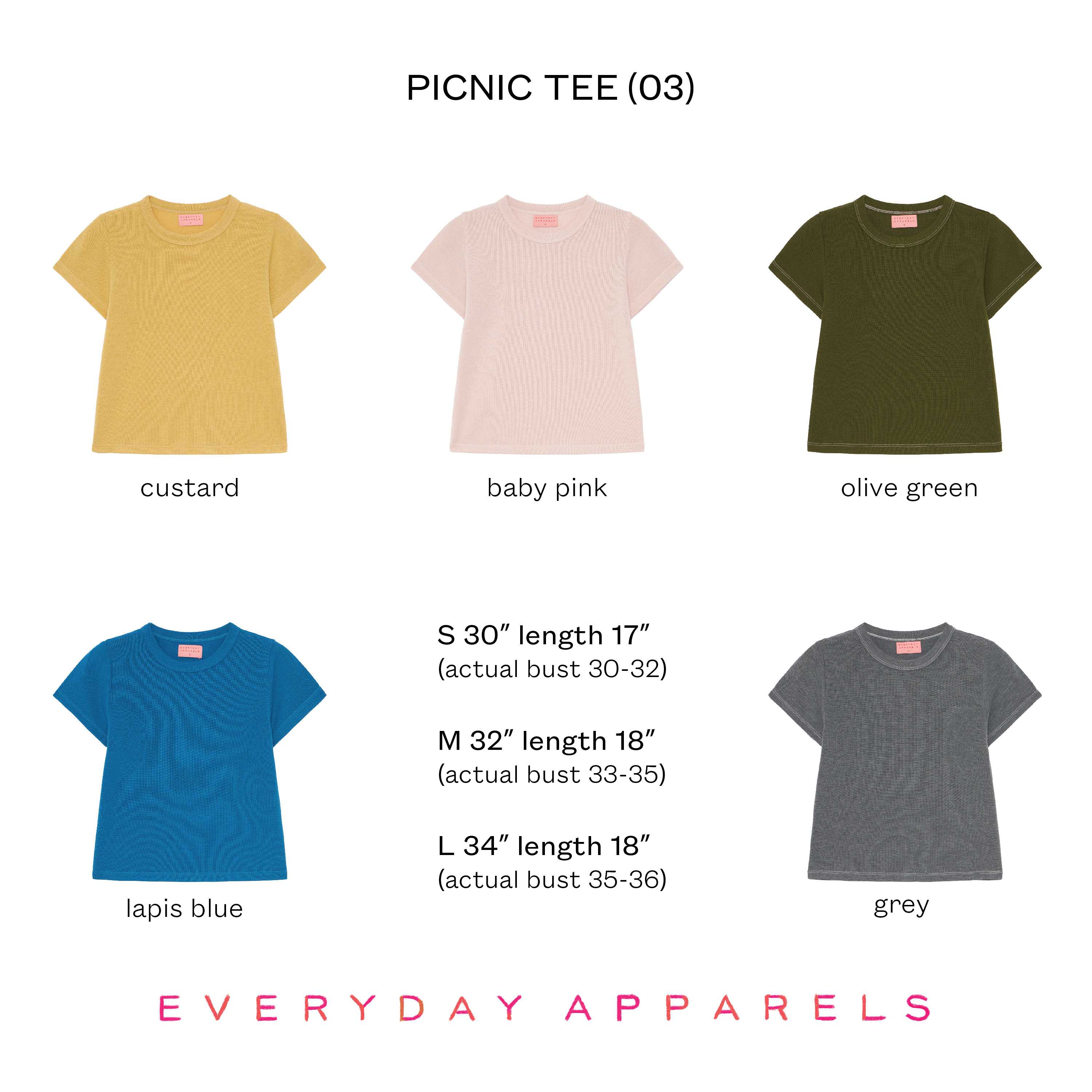 picnic tee (03) preorder