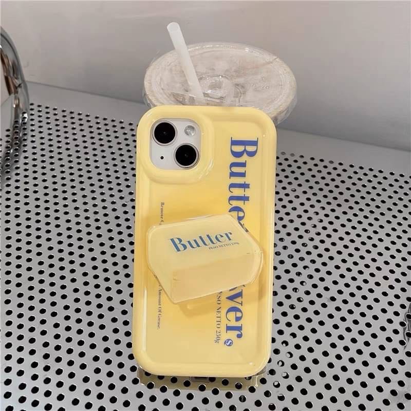 สอบถามก่อนกดสั่ง เคสสีเหลือง เคสเนย ไอริง griptok holder เคสผิวเงา TPU butter เคสไอโฟน เคสiPhone