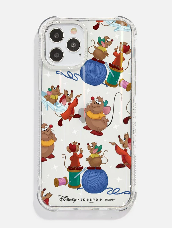 พร้อมส่ง Disney x Skinnydip Jaq & Gus Shock iPhone Case