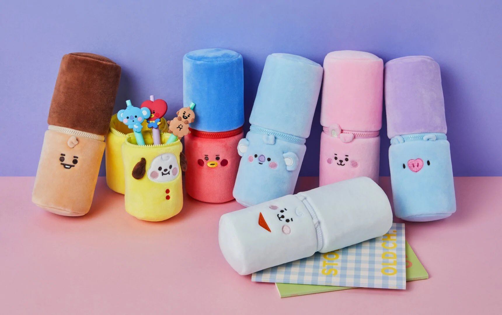 พร้อมส่ง🎉 BT21 BABY Study with Me Pencil Case