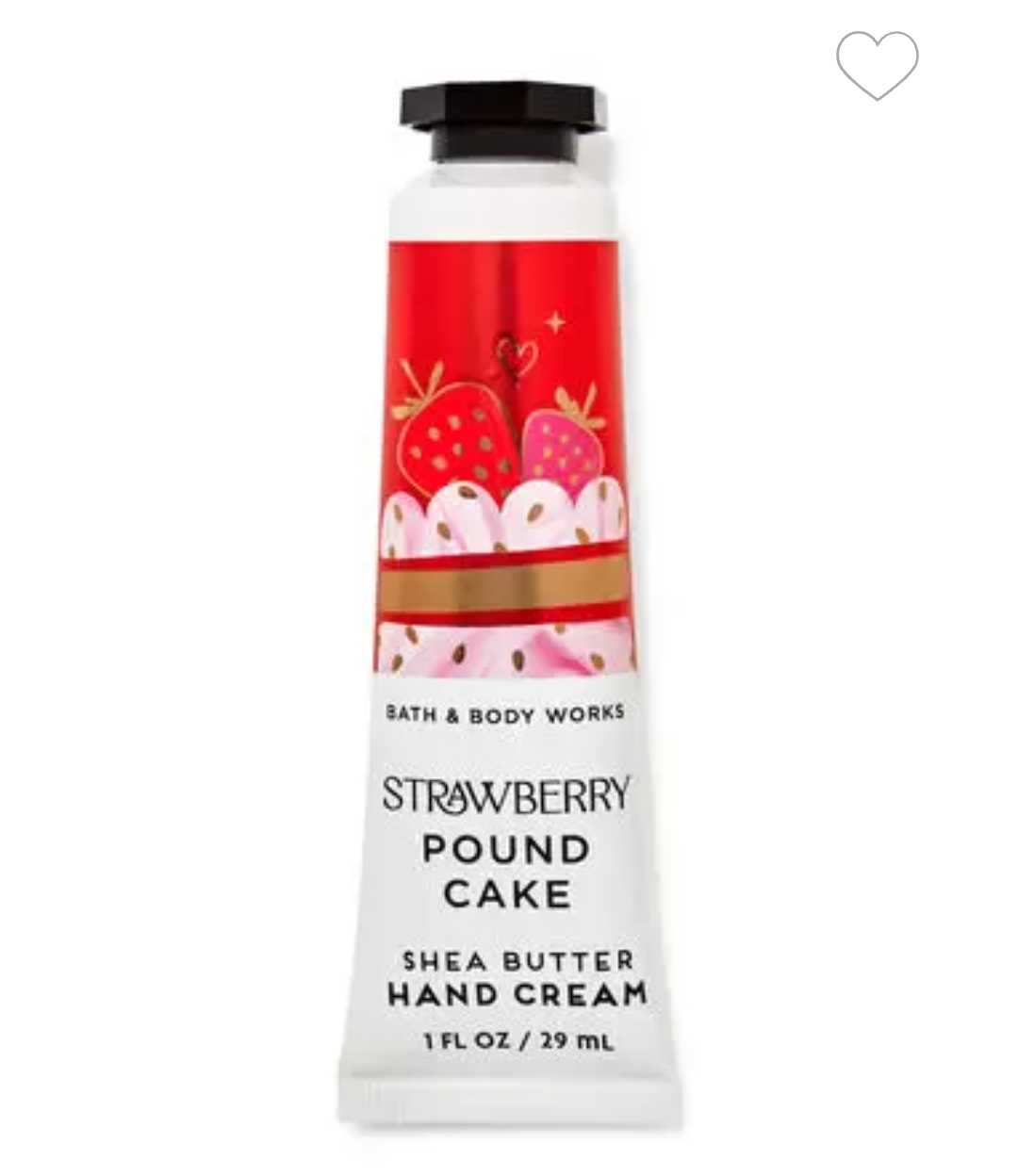 Bath&Bodyworks Strawberry Pound Cake Hand Cream 
