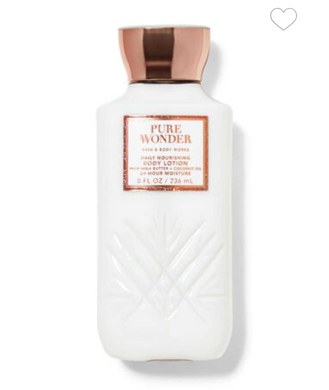 Bath&Bodyworks Pure Wonder Daily Nourishing Body Lotion