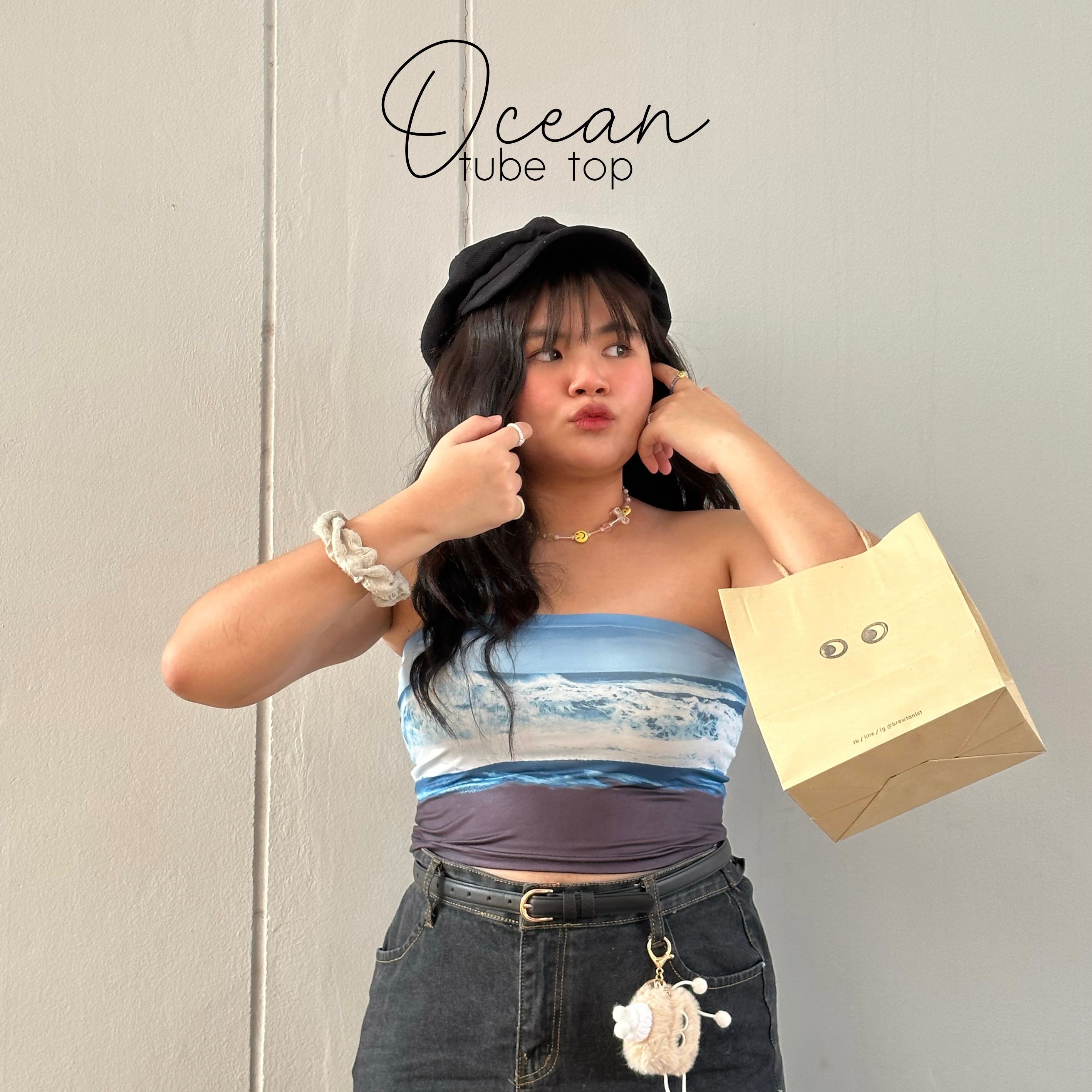 Ocean tube top