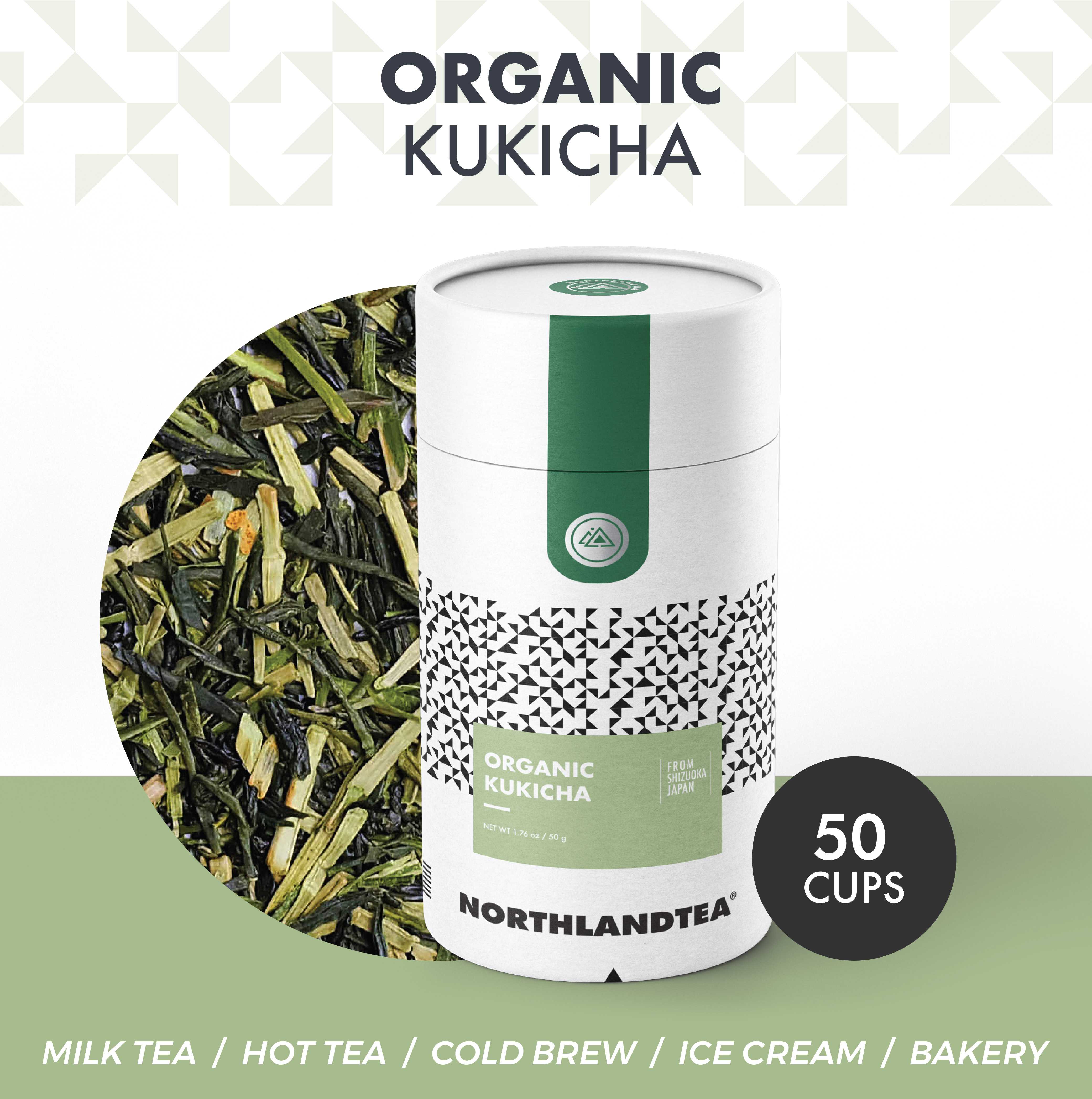 ชาคุคิฉะ JAS ออร์แกนิค ขนาด 50 กรัม HOT & ICED TEA / COLD BREW