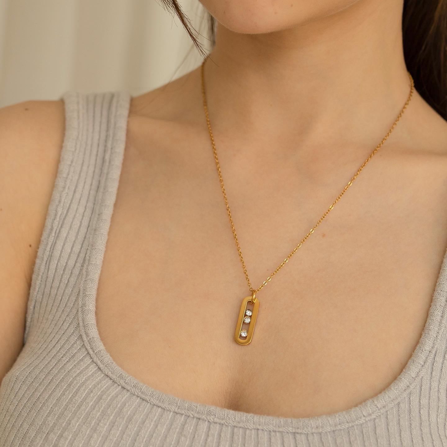 Barry pendent (stainless steel)