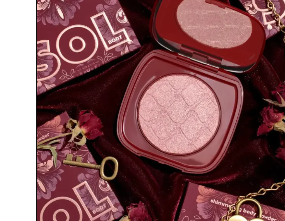 Colourpop catwalk SOL BODY SHIMMERING BODY POWDER