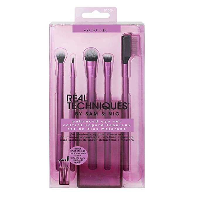 เซ็ตแปรง Real Techques Enhanced Set Eyeshadow and Eyeliner Makeup Brush Kit