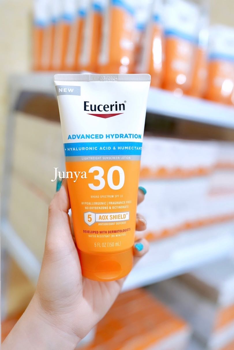🌟 NEW🌟 Eucerin Advanced Hydration, Sunscreen Lotion SPF30