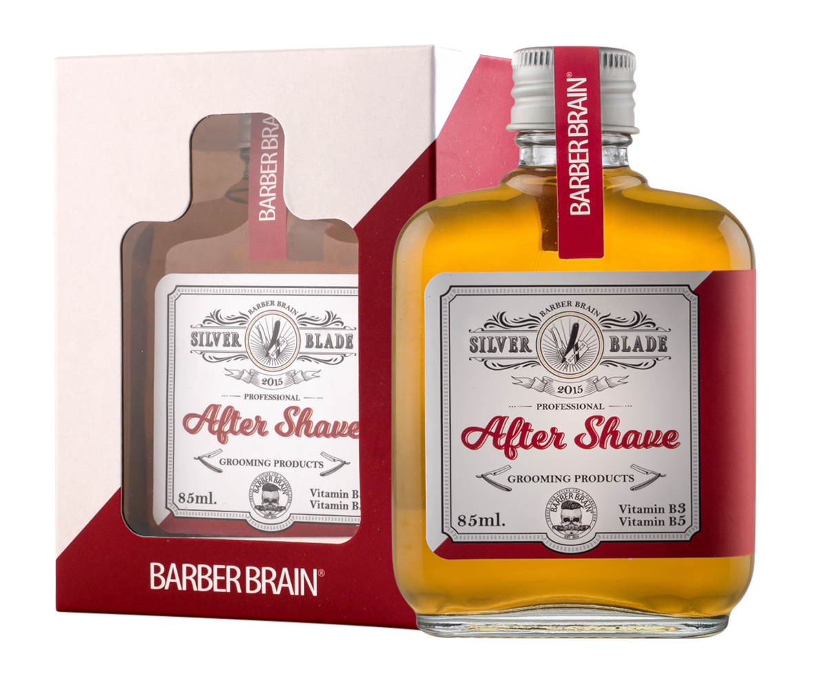 [สินค้าตัวอย่าง ห้ามซื้อ] Barber Brain After Shave ผลิตภัณฑ์บำรุงผิวหน้าหลังการโกนหนวด BB-513