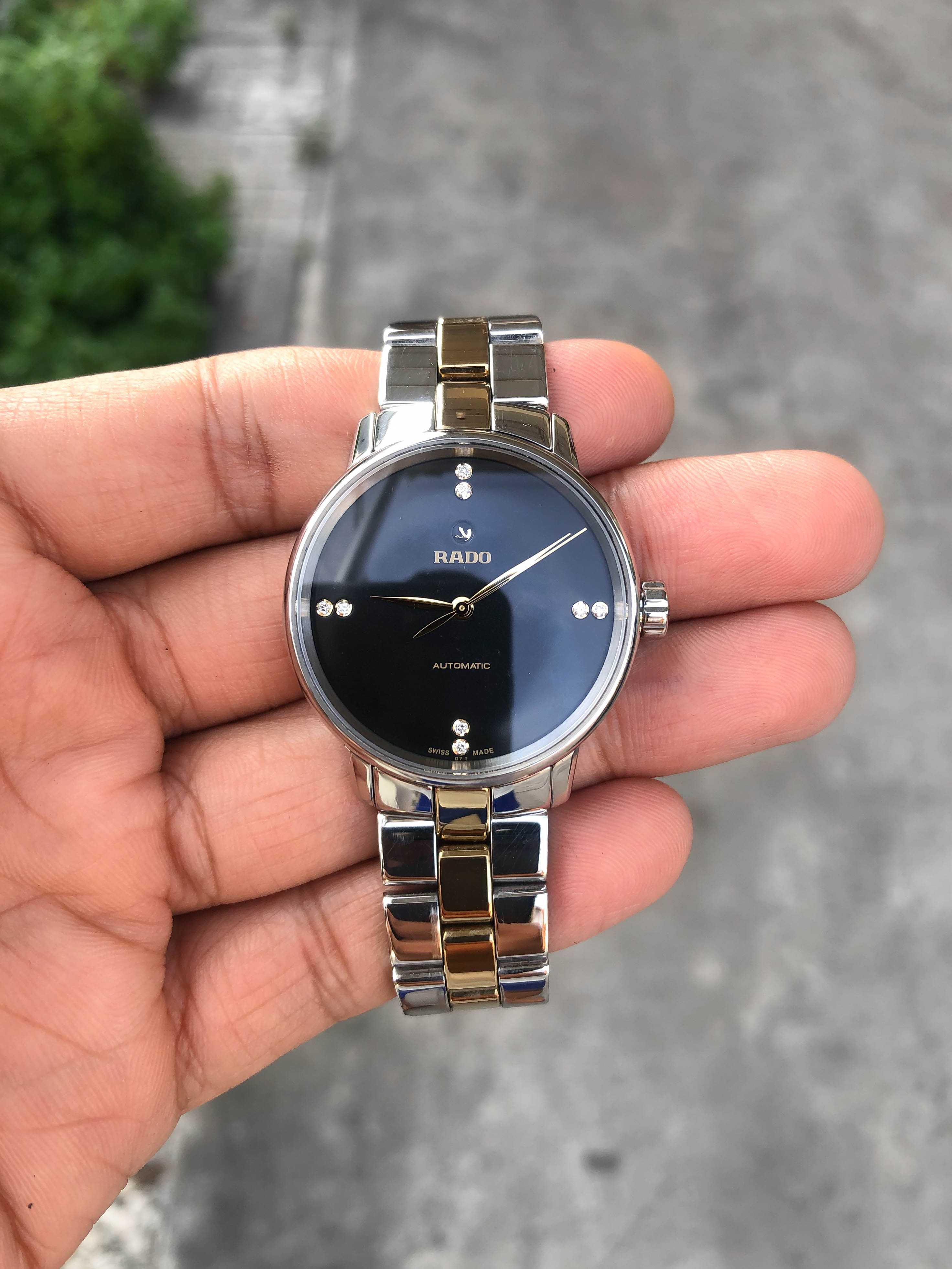 Rado Coupole Classic Diamond 2tone Automatic Boy Size