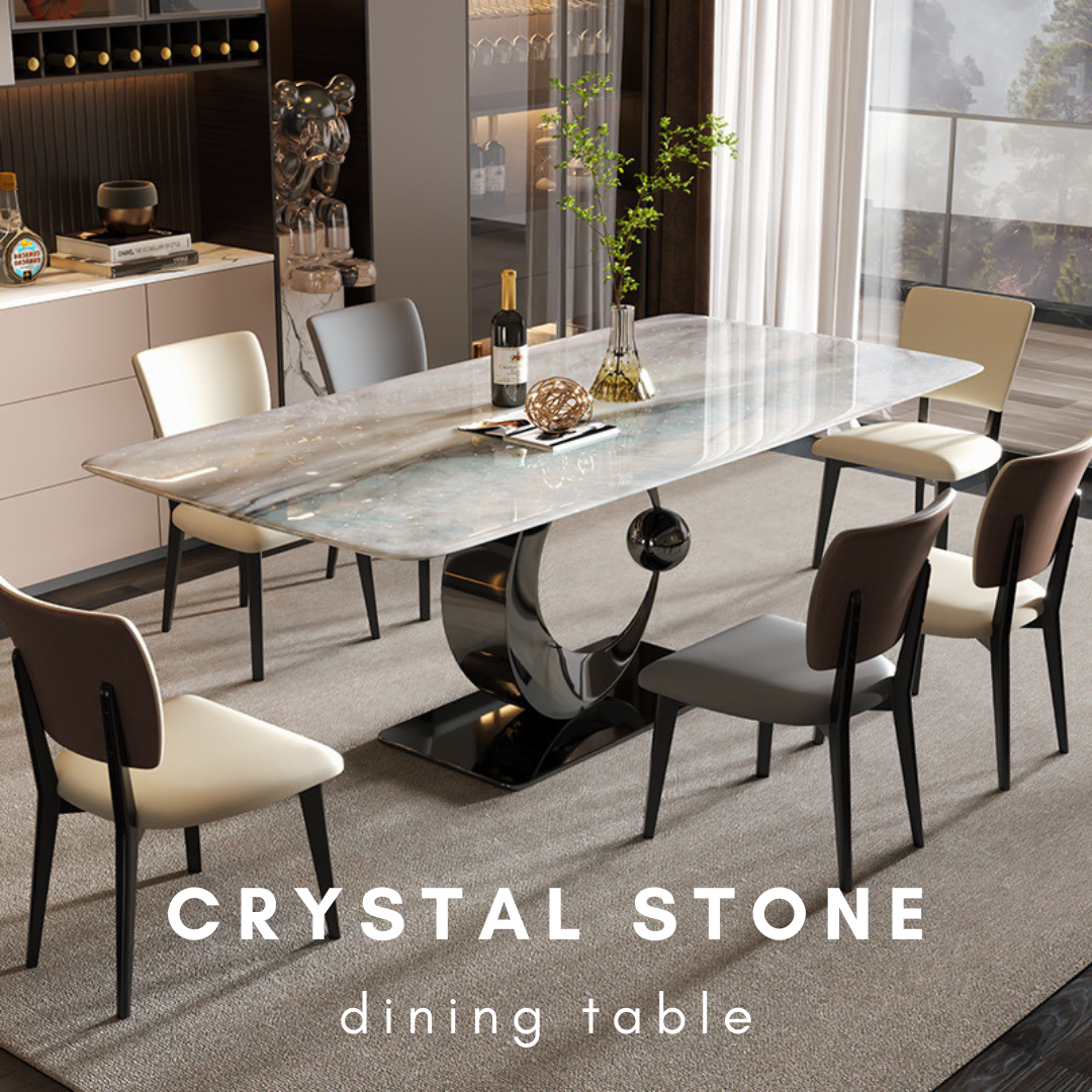 Crystal Stone Dining Table