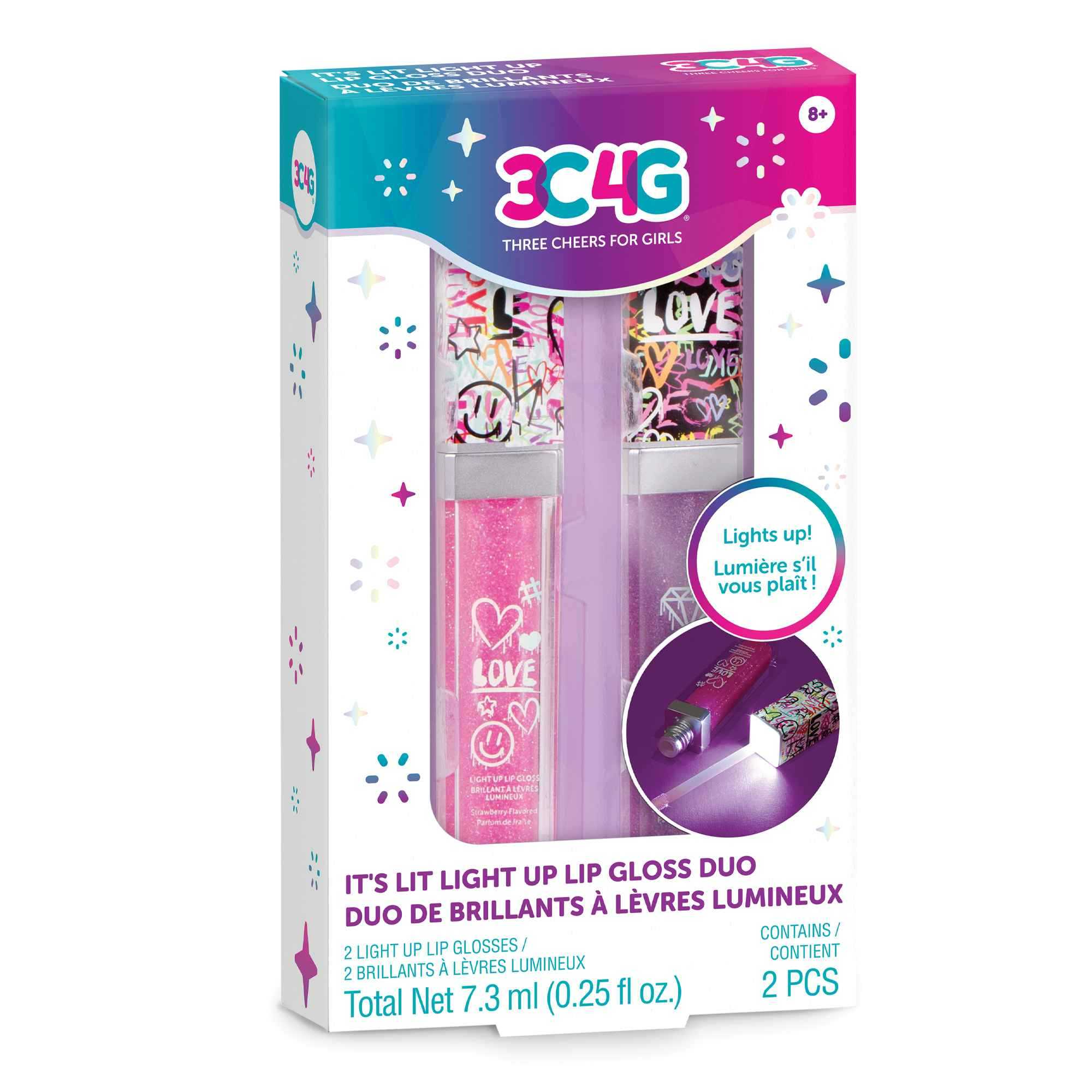 MIR10050 3C4G IT'S LIT LIGHT UP LIP GLOSS DUO