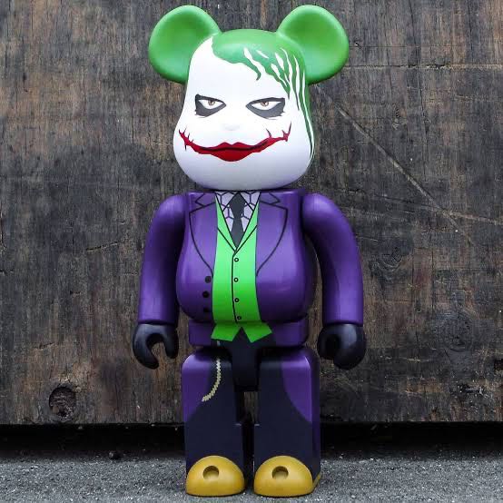 bearbrick joker dark knight 400% , 1000%