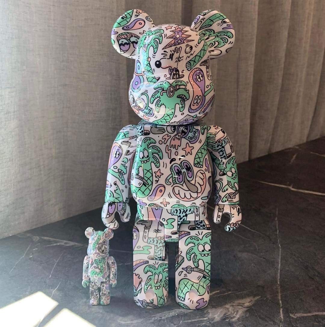 Bearbrick Steven Harrington 100%+400%