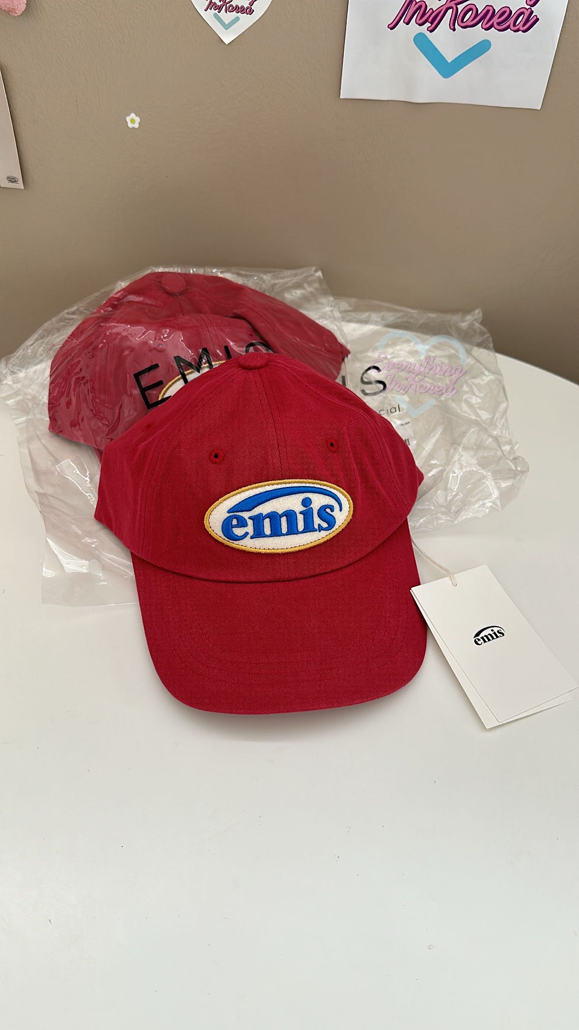 (พร้อมส่ง) Emis WAPPEN BALL CAP🧢