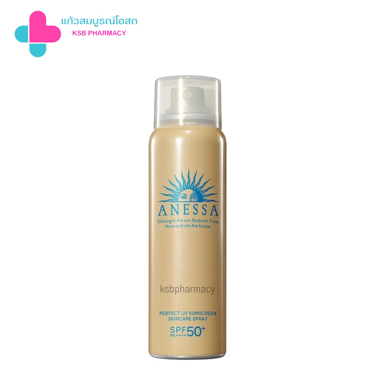 [สูตรใหม่] ANESSA  SPF50+ PA++++ 60 ก. สเปรย์กันแดด ละอองบางเบา