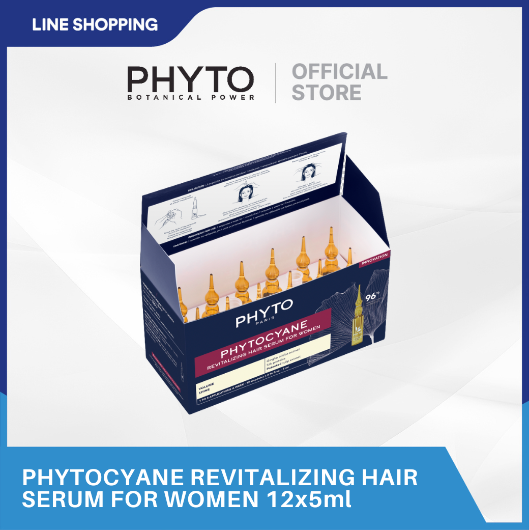 PHYTOCYANE REVITALIZING HAIR SERUM FOR WOMEN 5ML x 12ampoules