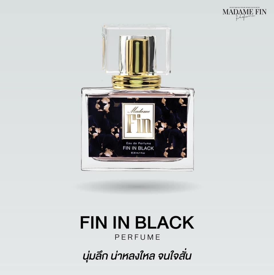 น้ำหอม มาดาม ฟิ น สีดำกลิ่น Fin in black 1 ขวด