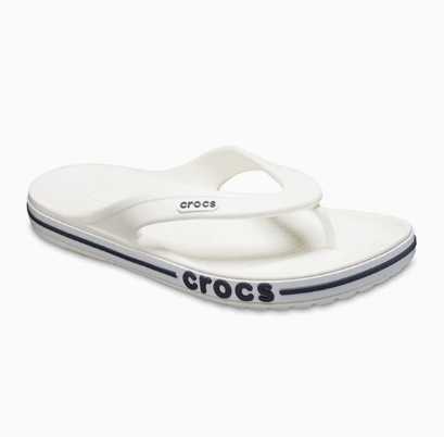 CROCS Bayaband Comfort Flip -White [U] NEA ใส่สบาย รองเท้าแตะ คร็อคส์ แท้ รุ่นฮิต ได้ทั้งชายหญิง