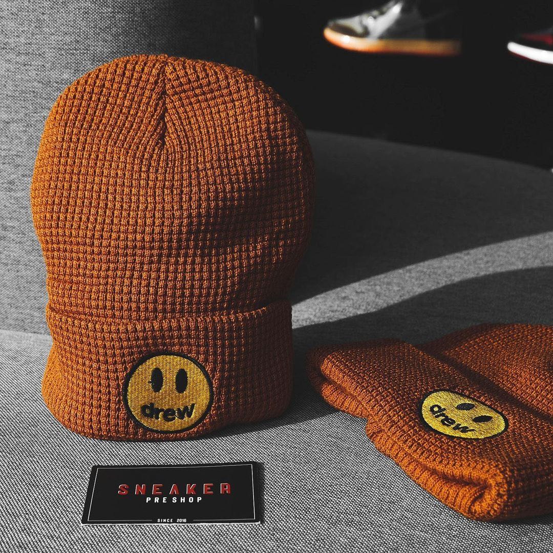 Drew House Mascot Waffle Beanie Burnt Orange | LINE SHOPPING