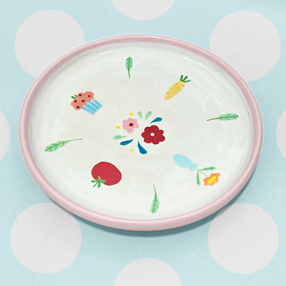 จาน Little lovely farmy PLATE 93P01