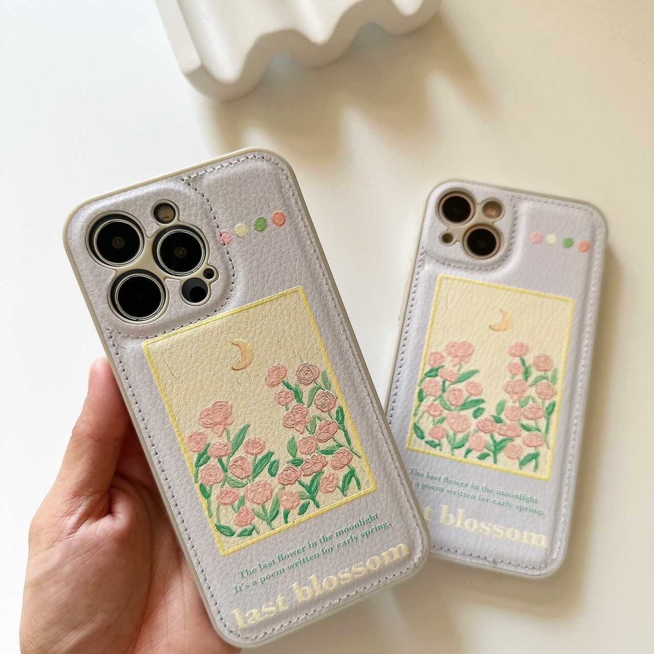 เคสหนัง พระจันทร์กุหลาบ