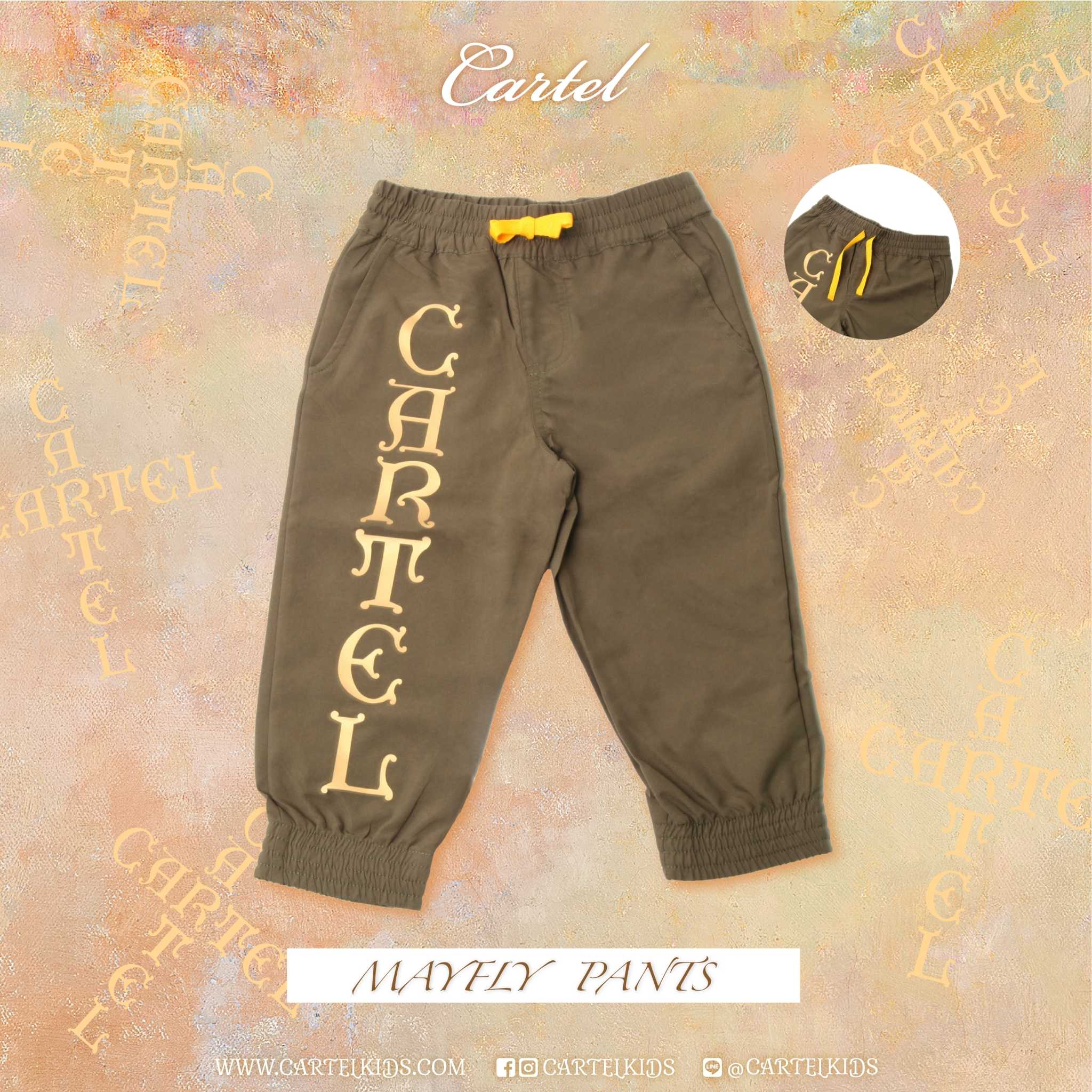 (CL) MAYFLY PANTS PANTS กางเกงขายาวสำหรับเด็ก Cartelkids