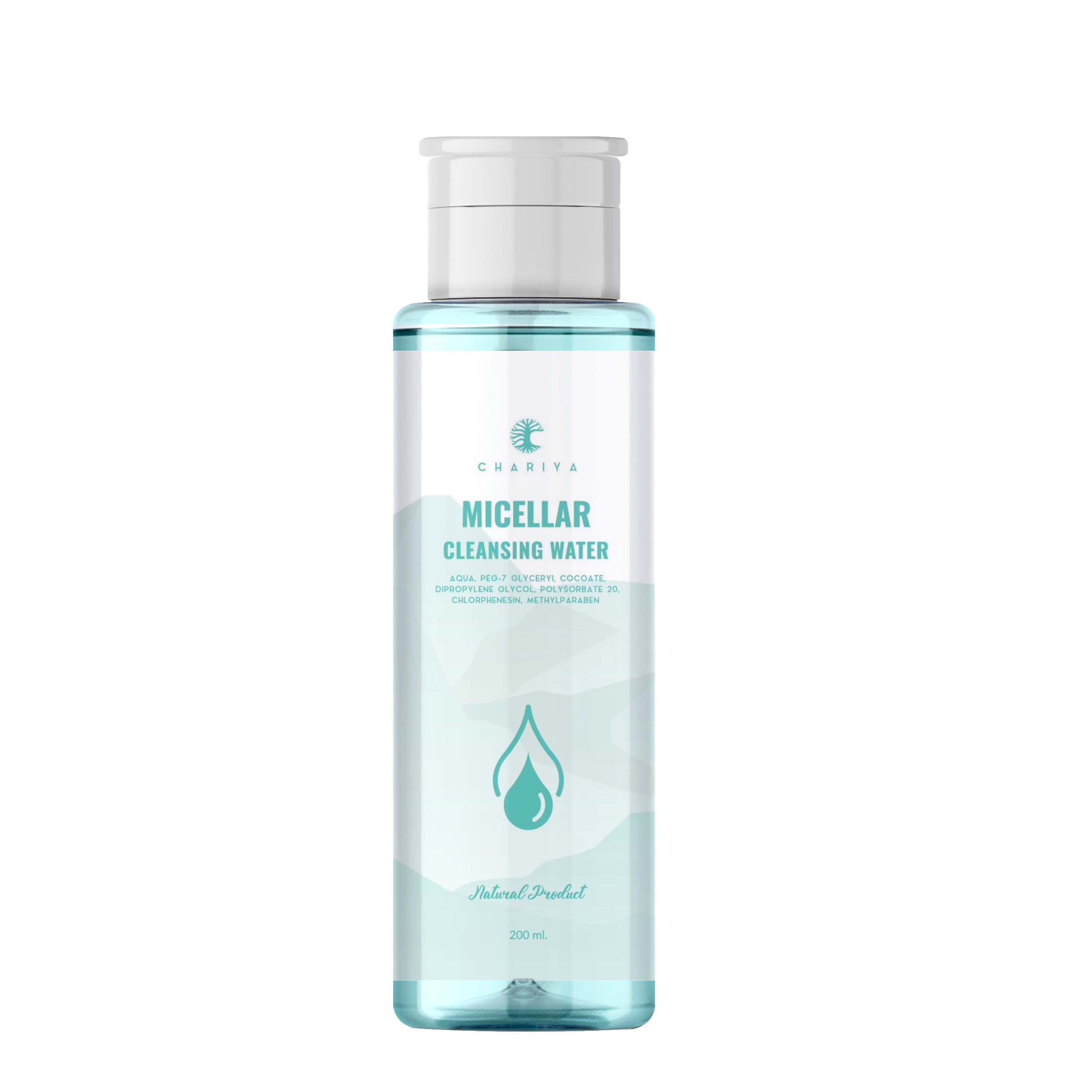 ไมเซลล่าคลีนซิ่งชาริยา Micellar Cleansing Water ขนาด 200 มล.