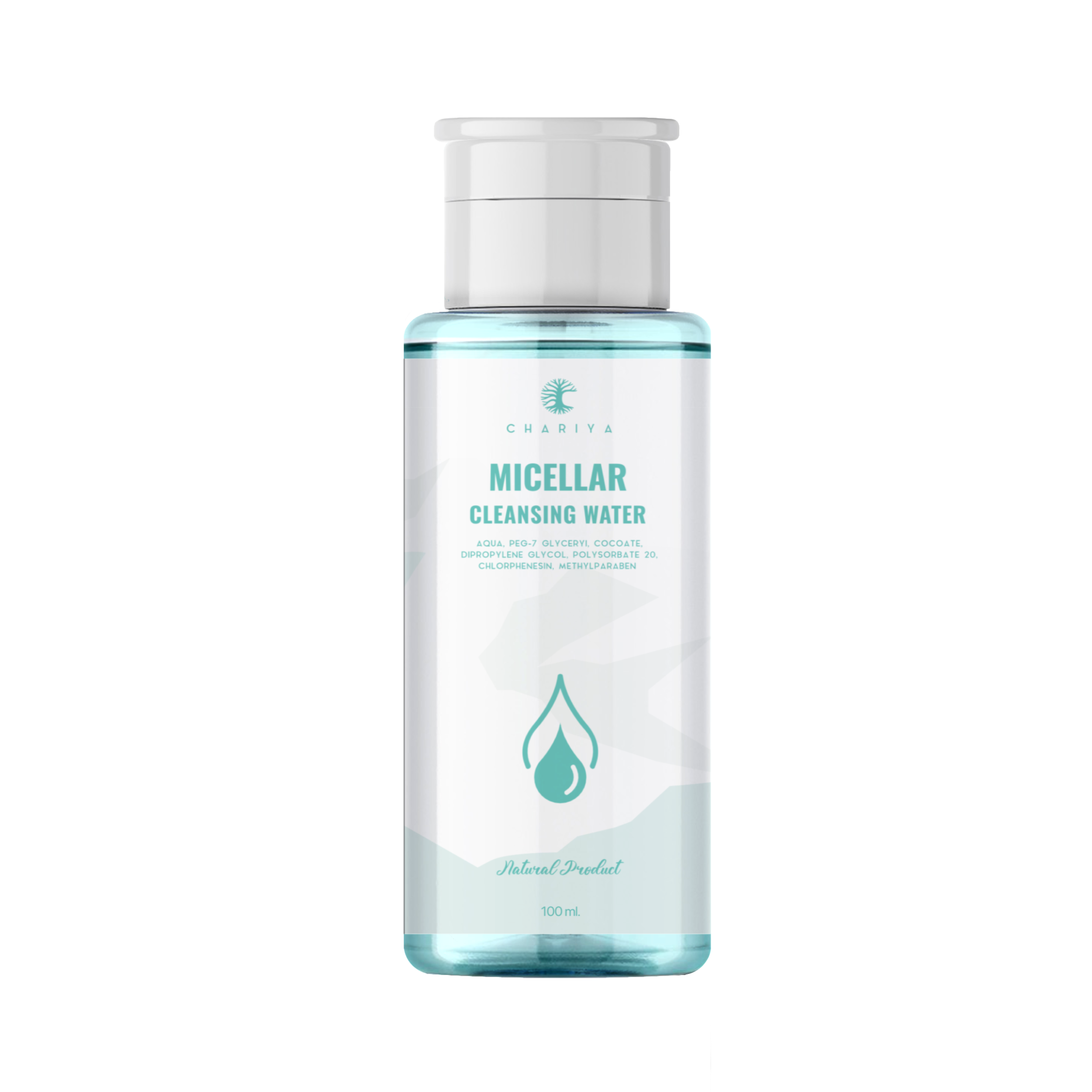 ไมเซลล่าคลีนซิ่งชาริยา Micellar Cleansing Water ขนาด 100 มล.