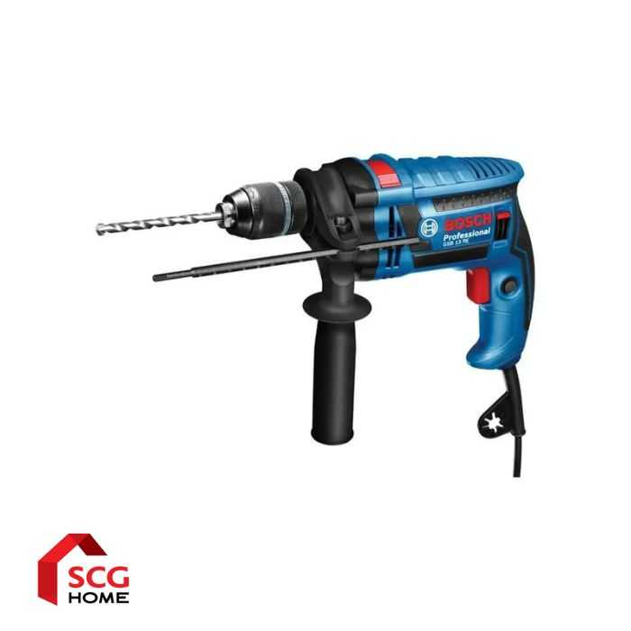 BOSCH ชุดสว่านกระแทก 650w + อุปกรณ์ รุ่น GSB13ReSet